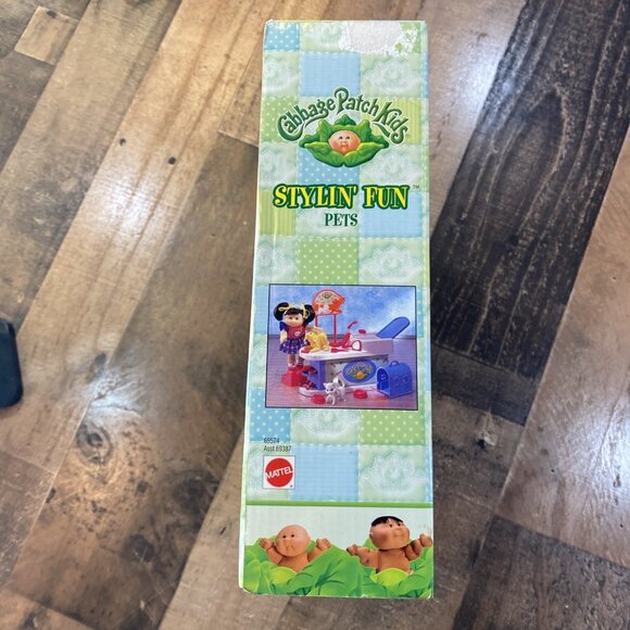 Vintage CABBAGE PATCH KIDS: PETS STYLIN FUN PLAYSET (MATTEL 1998). BRAND NEW NIB - Picture 10 of 16